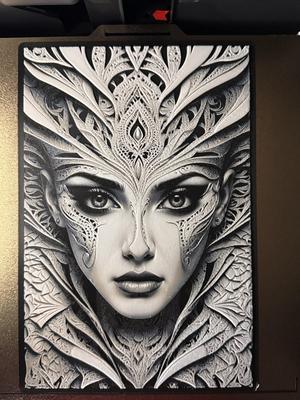 Stone Queen - HueForge Print
