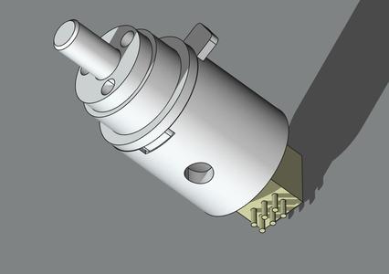 Airbus A320 Potentiometer Mount - V2
