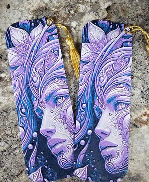 Artistic Bookmark - Hueforge - 4 Colors