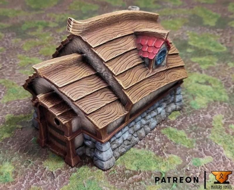 Wargame Fantasy - Village House