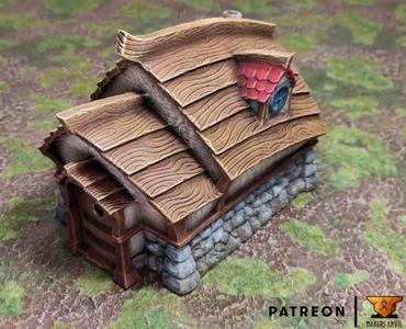 Wargame Fantasy - Village House