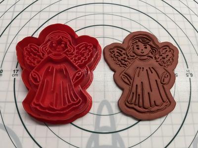 Angel cookie cutter