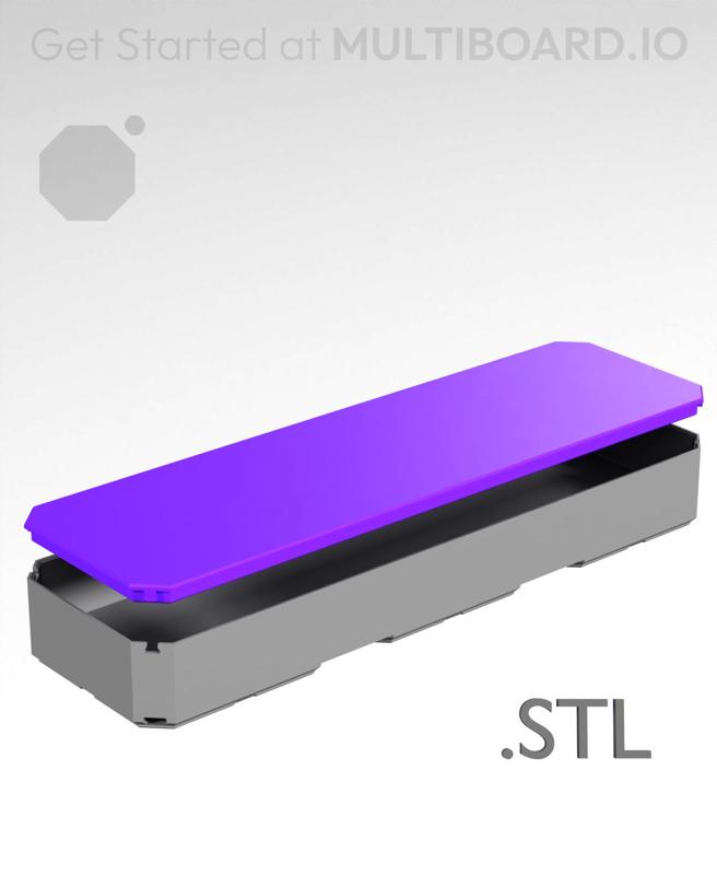 3x1 - Multibin Top - STL Remixing File
