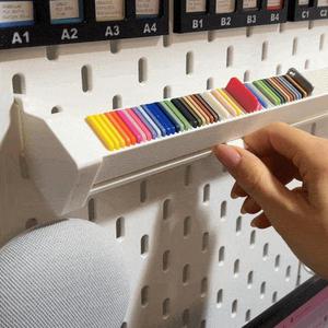 Skadis Swatch Holder for "Linear Filament Swatch"