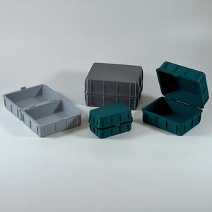 Storage Container Organizer Boxes with Snap Lock in 4 Sizes