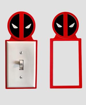 Deadpool Light Switch Backer