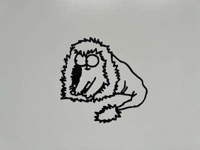 Christmas Simon's Cat Wall Art #5