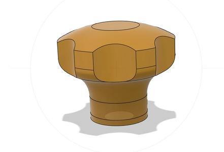 Star Head Clamping Nuts Knob m8