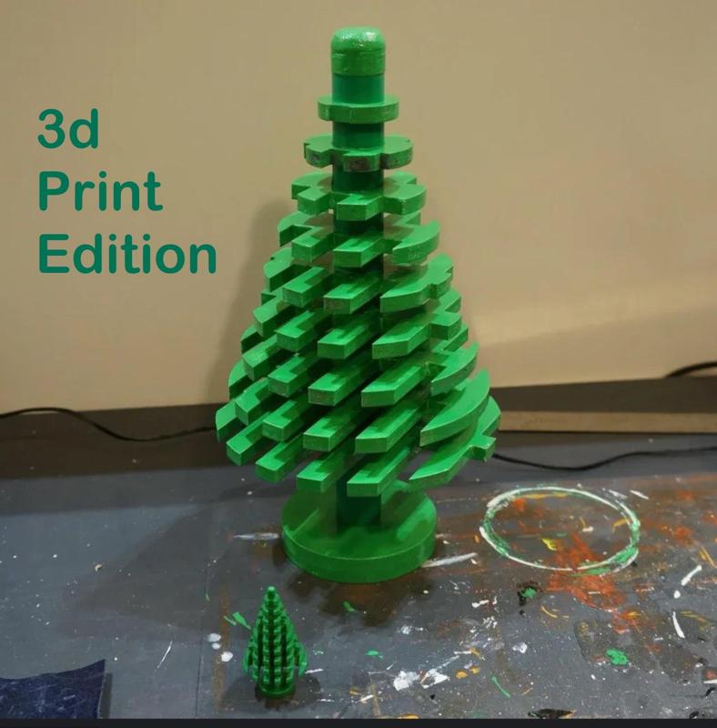 Big LEGO  Christmas tree (3d printer edition)