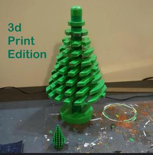 Big LEGO  Christmas tree (3d printer edition)