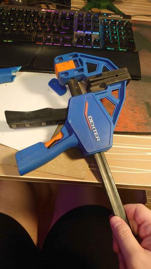 Dexter quick clamp handle