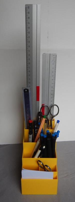 Desktop Organizer Schreibtisch Organisierer Lineal Schere ruler scissors