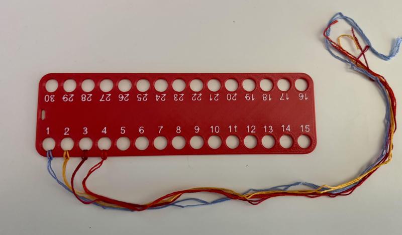 Floss organizer