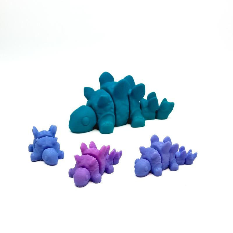 M3D - Flexi Baby Stegosaurus R3
