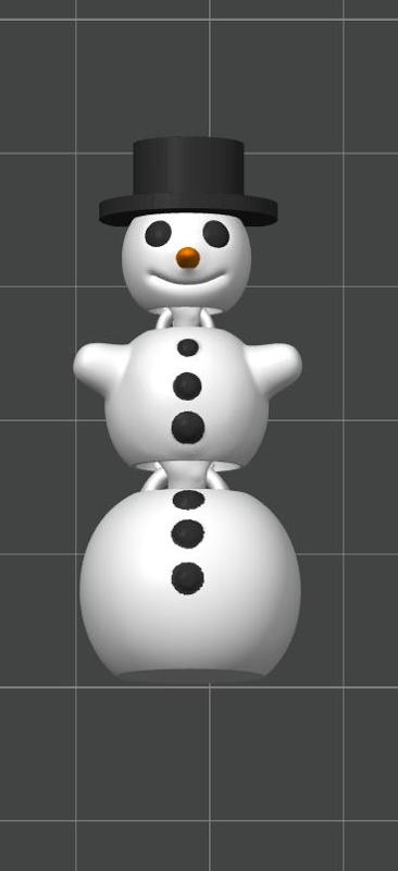 Flexi Snowman (No Supports)
