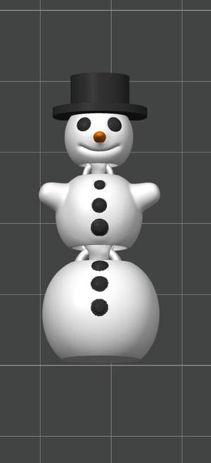 Flexi Snowman (No Supports)