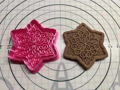 Snowflake 2 cookie cutter