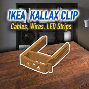 IKEA Kallax Clip - Cables, Wires, LEDs