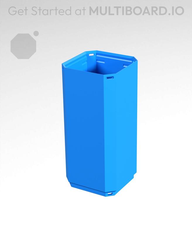 1x1x2 - Simple Walls - Multibin Shell