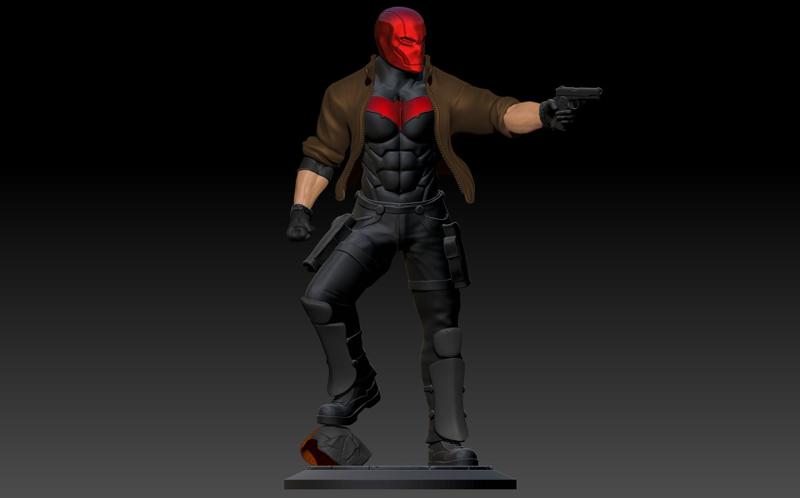 Red Hood Statue