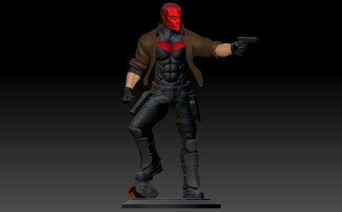 Red Hood Statue
