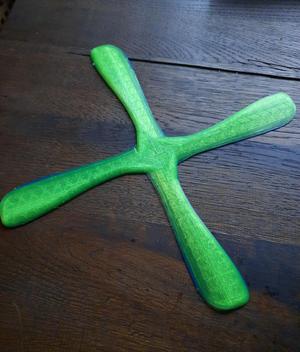 Working quadruple boomerang