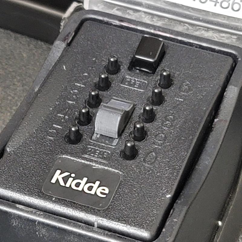 Kidde KeySafe - Replacement "clear" button
