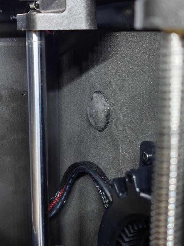 Qidi Plus4 side panel cable protector