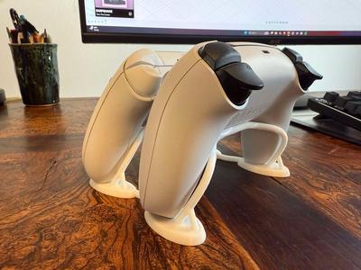 Stealth Controller Stand Update with PS5 and Xbox Controllers
