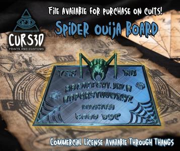 Spider Ouija Board Decoration