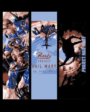 Fan Art of the Alien Called Rocky from Project Hail Mary - Set of 3 Bookmarks