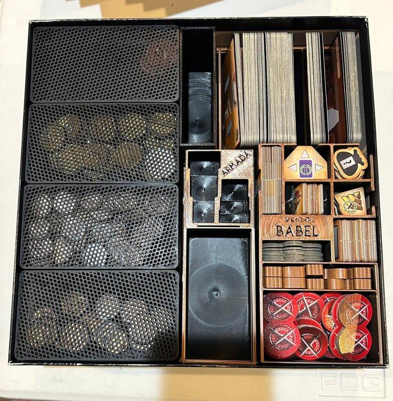 7 Wonders Box Organizer/Insert - All Expansions