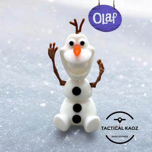Olaf Flexy Snow Man from Frozen Pose & Wiggle