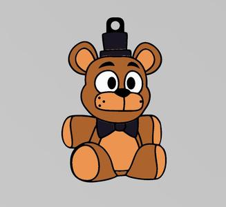 KEYCHAIN FREDDY FAZBEAR (FNAF) 