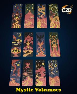 Mystic Volcanoes BookMarks