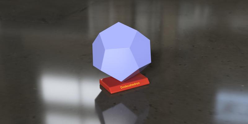 Dodecahedron Solid