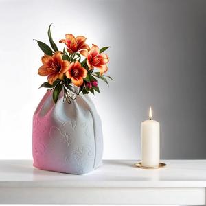 Flower Pouch Vase for Cute Decor