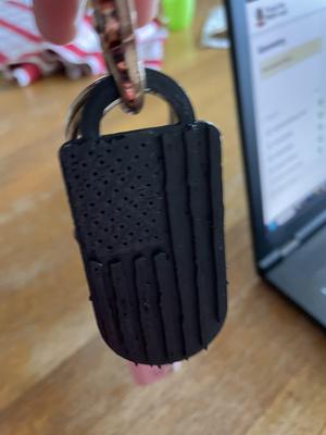 us flag keychain