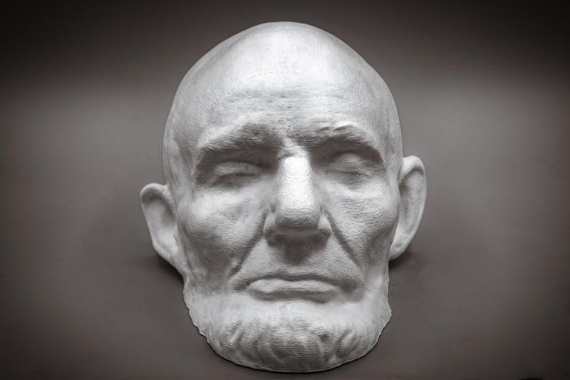 Abraham Lincoln Death Mask (Pre Supported)