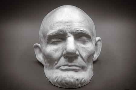 Abraham Lincoln Death Mask (Pre Supported)