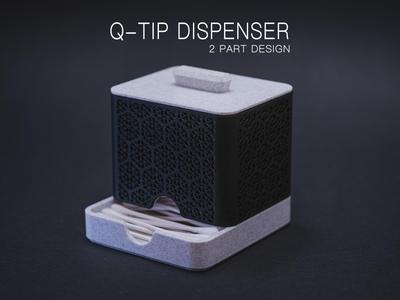 Q-Tip Dispenser