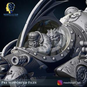 Evil Machine Race Ork car