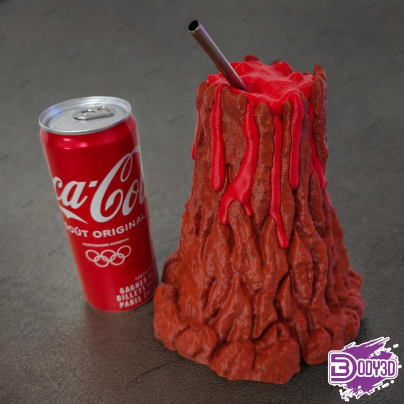 Volcano Can Holder ( Supportless )