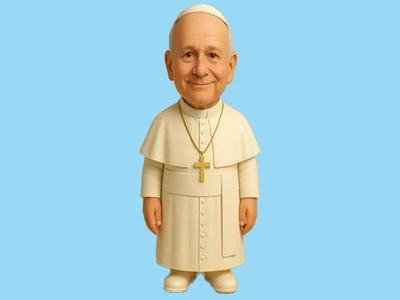 Pope Leo XIV – Modern Sculpture 