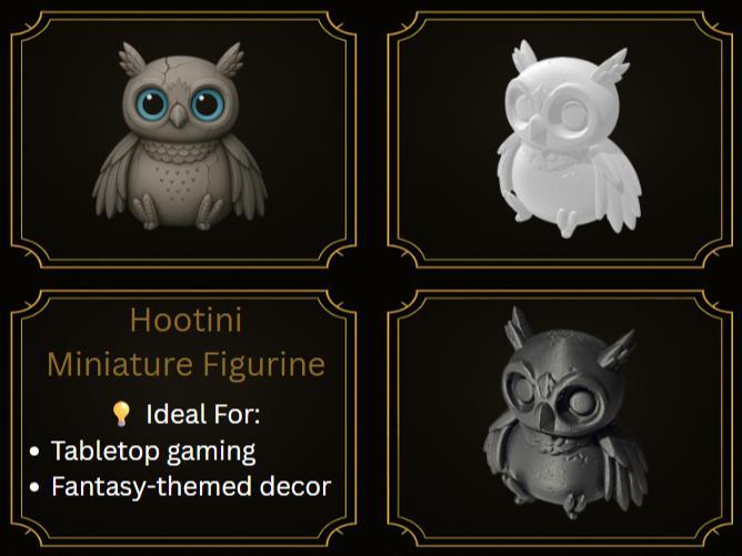 Hootini - Miniature Figurine