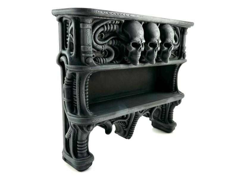 H.R. Giger style Shelf