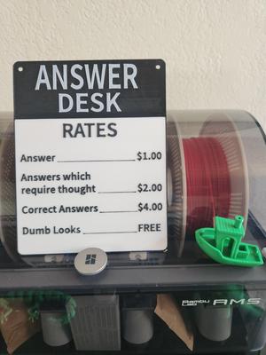 Funny Office Desk Sign