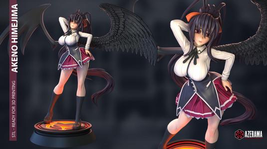 Akeno Himejima for 3D Printing