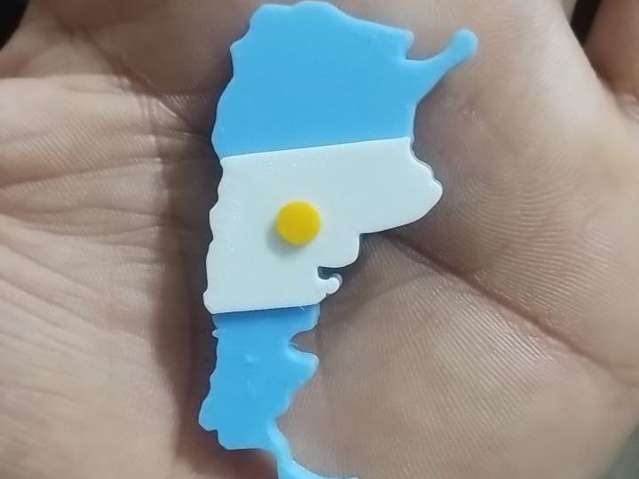Argentine Shape Badge