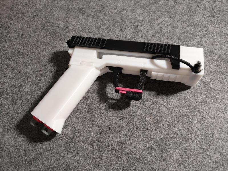 Strikefire – Compact 3D-Printable Stringer Blaster